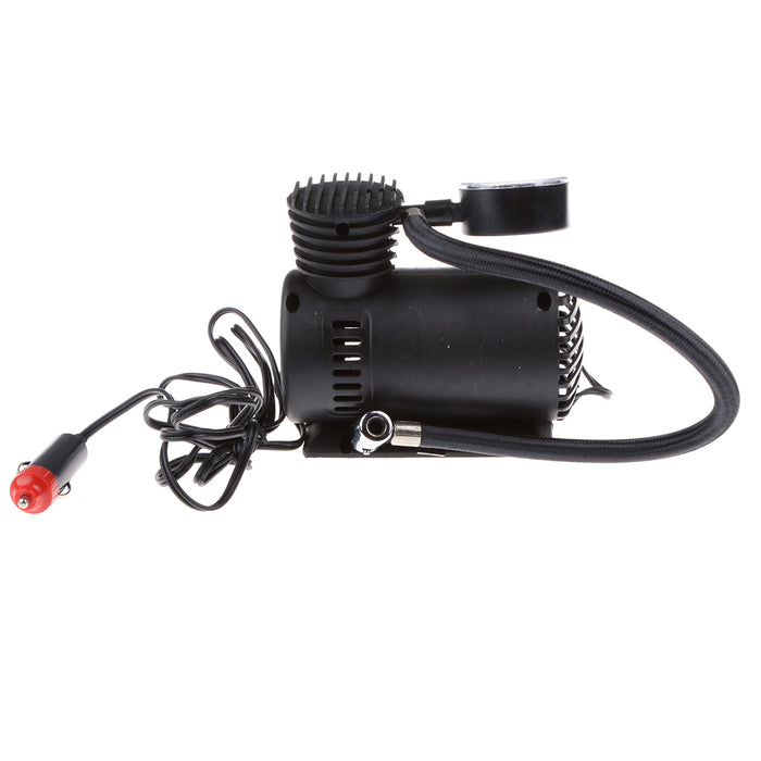 Crofta Portable Mini Tire Inflator Air Compressor DC 12V Car Auto Pump