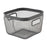 Crofta Metal Wire Basket Fashion Mesh Open Storage Bin for Cabinet Picnic Furniture