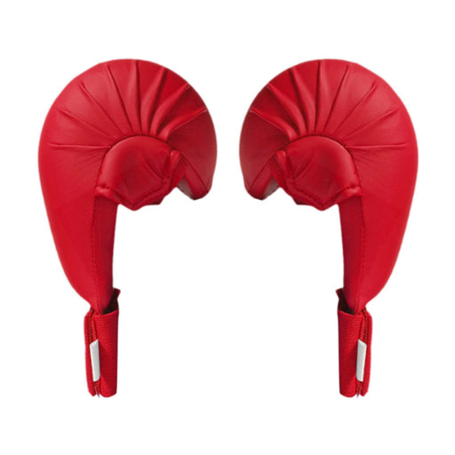 Crofta 2 Pieces Karate Training Mitts Kickboxing Professional Workout Boxing Gloves XS red