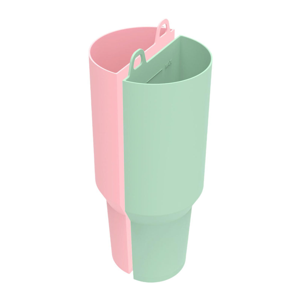 Cup Dividers for 40oz Cup Portable Drink Separators for Holiday Office Beach Green Pink