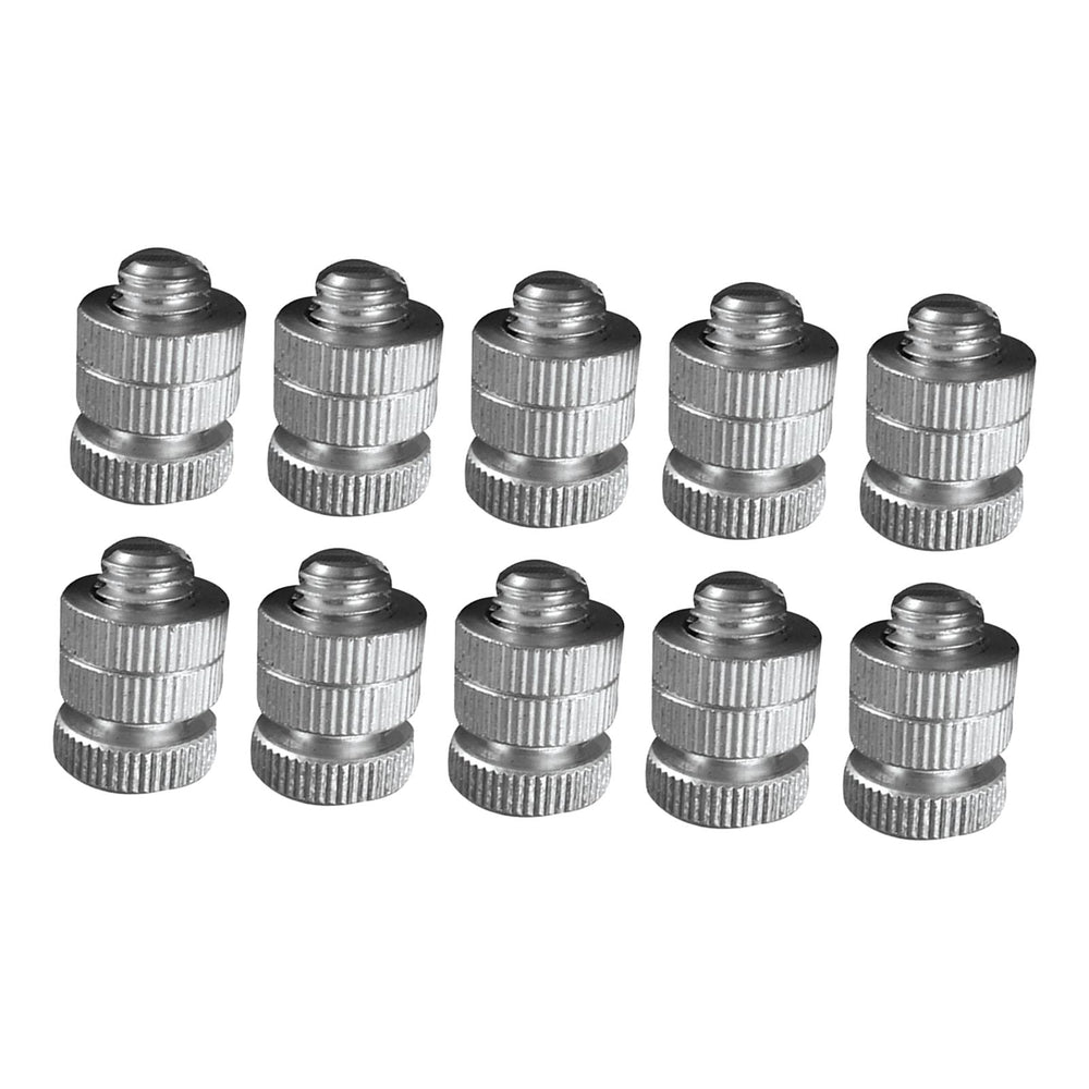 Crofta 10Pcs Metal Connectors Firm Electric Fence Perimeter Alarm System Connectors