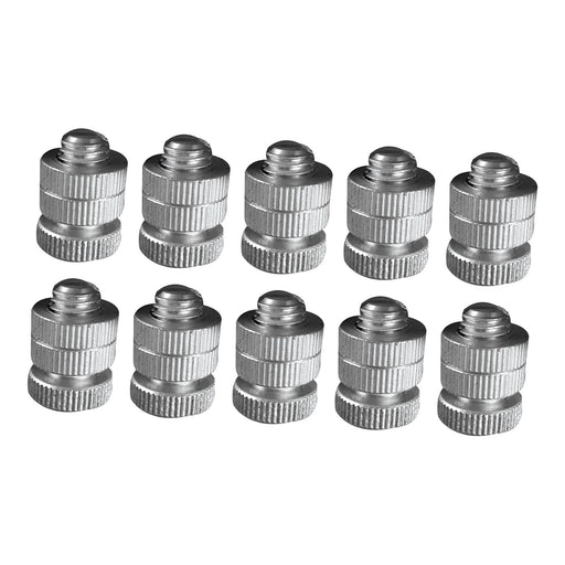 Crofta 10Pcs Metal Connectors Firm Electric Fence Perimeter Alarm System Connectors