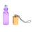 24 Pieces Refillable Glass Roller Essential Oil Bottles Pendant 5ml Purple