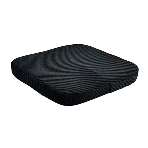 Crofta Memory Foam Seat Cushion Non-Slip for Car Seat Most Chairs Black Mesh