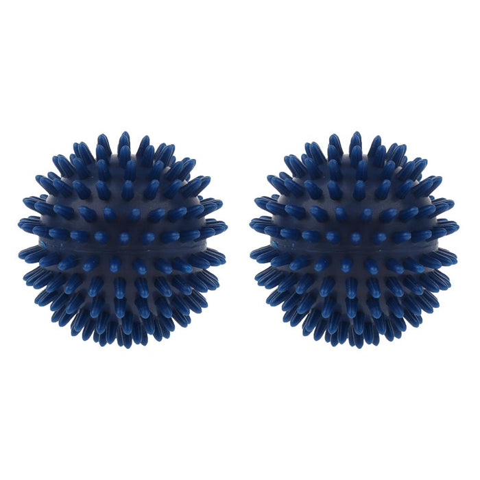 2 Pieces Spiky Trigger Point Acupuncture Deep Tissue Massage Balls Dark Blue