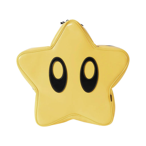 Yellow Star Backpack Cute Stylish Funny Creative Backpack for Teens Students 23x9x26cm