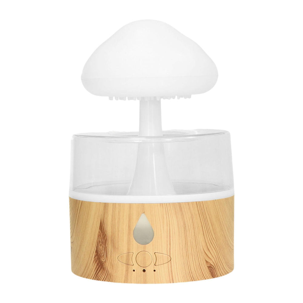 Crofta Rain Drop Humidifier Essential Oil Diffuser for Office Living Room Tabletop