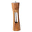 Wood Salt Grinder Small-size Easy to Use Peppermill for Sesame Kitchen Hotel 1 Piece