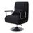 Crofta 2 in 1 Foldable Sofa Arm Chair Couch Bed Saving Space Washable Chaise Lounge Black