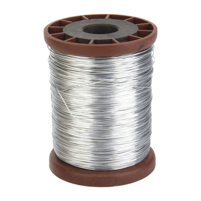 Crofta 0.5mm 500G Galvanized Iron Wire for Hive Frames Beekeeping Tool 1 Roll