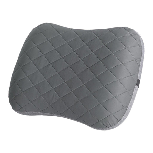 Inflatable Camping Pillow Portable for Traveling Airplane Backpacking Dark Gray