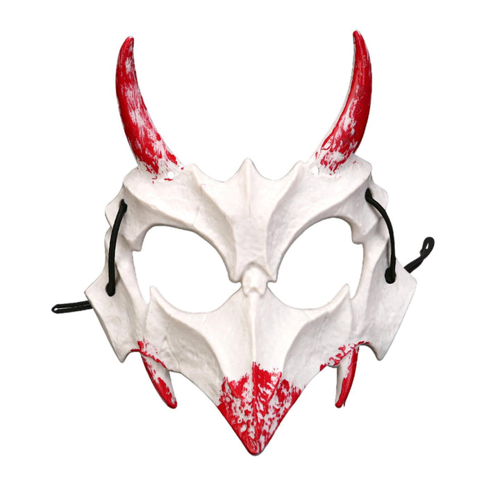 Halloween Skull Mask Creative Costume Mask for Night Club Festival Role Play White