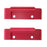 2x Front /Rear Anti-Collision Parts for Wltoys A959-B A969-B A979-B Red