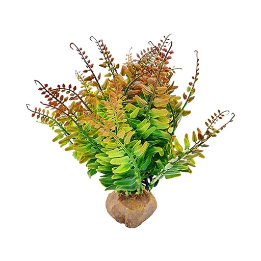 Crofta Artificial Plants Aquarium Decoration Realistic Fake Plants Artificial Stems 25x22x21.5cm