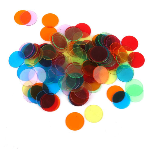 120pcs PRO Count Bingo Chips Markers for Bingo Game Cards 3cm 6 Colors