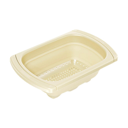 Crofta over The Sink Colander Kitchen Sink Folding Basin for Home Dishes Vegetables