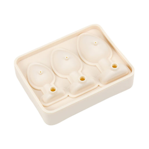 Ice Cubes Silicone Mould Three Sizes Grids Ice Cubes Maker for Beverage Cafe Skin Color