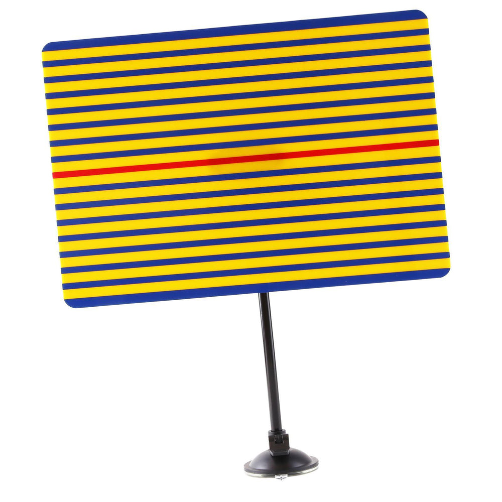 Crofta Striped Reflector Board Acrylic Car Dents Detection Board for Car Dents