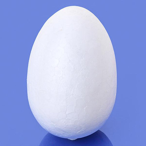 Crofta 115mm Foam Egg Easter Egg Craft White