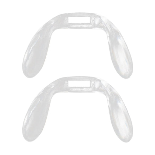 2 Pieces U Shape Eyeglasses Nose Pads Bridge Nose Support Clear Replacement 26mmx18mm