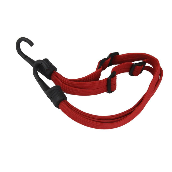 Crofta Red Motorcycle Bike Cargo Luggage Helmet Holder Rope Strap Elastic