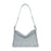 Crofta Rhinestone Purse for Women Commute Bag Handbag Vacation Stylish Shoulder Bag Silver