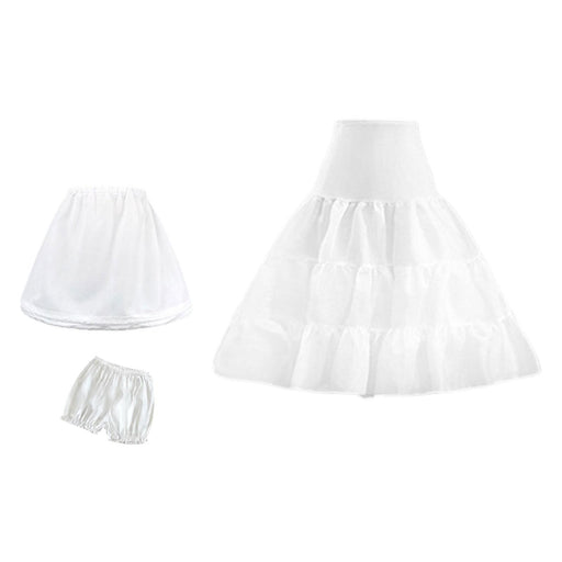 Women Short Petticoat Set Underwear for Party Role Playing Stage Performance 60 cm