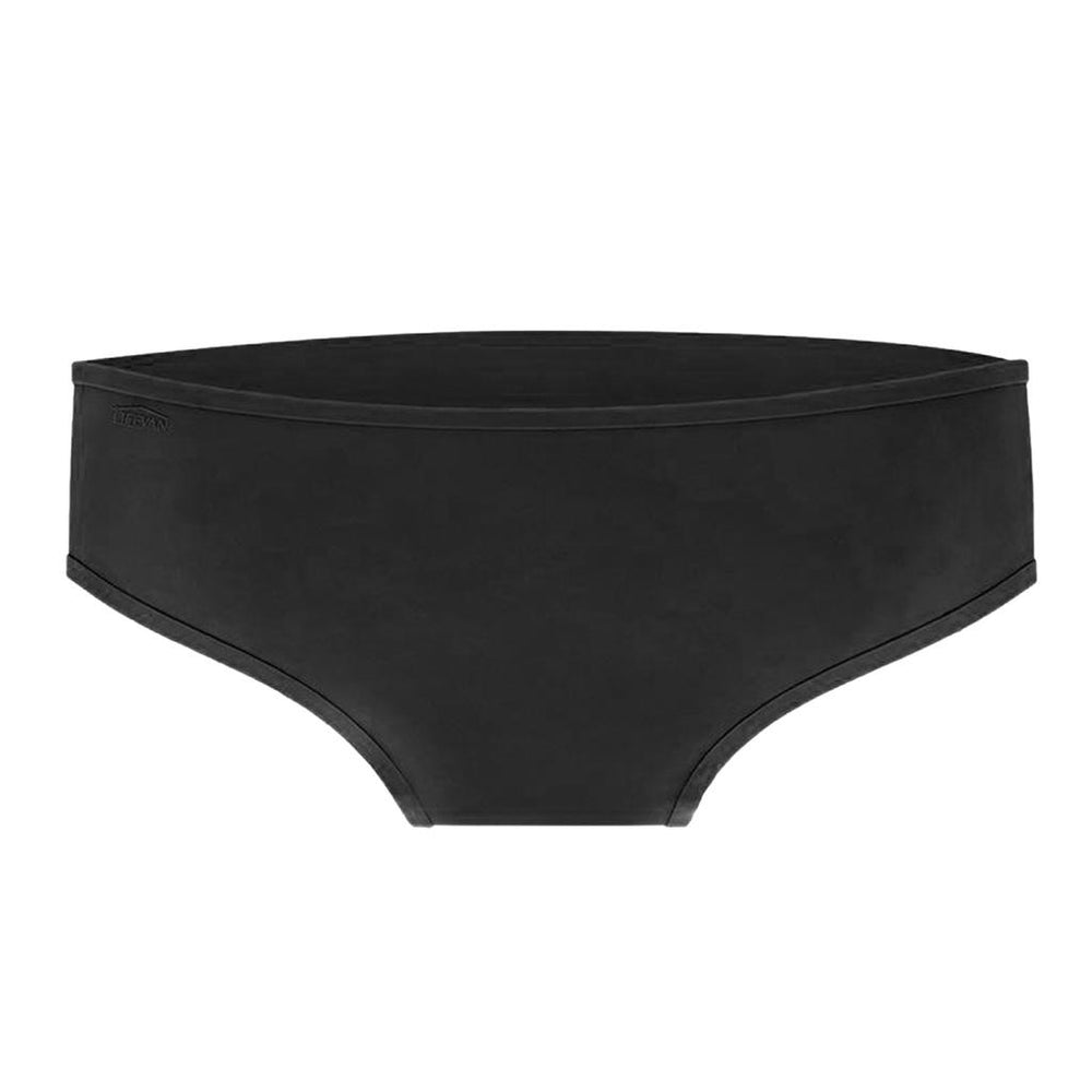 Crofta Women Bikini Swim Trunks Silicone Underwear Summer Bottom Beach Pants Black