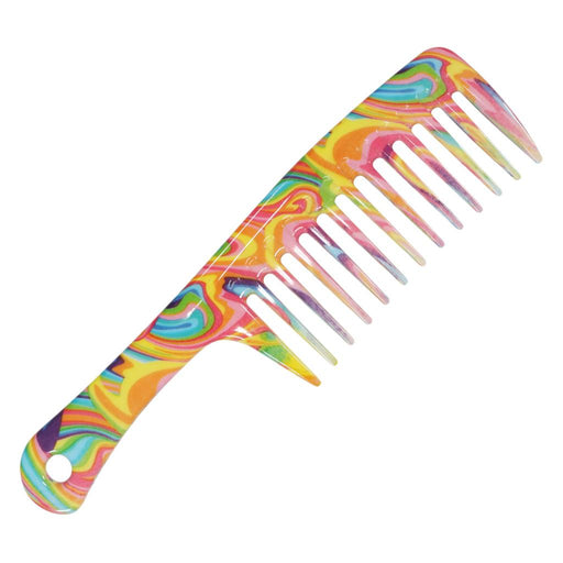 Crofta 1Pcs Hairdressing Comb Anti-static Handle Wide Tooth Hair Comb Detangling 02