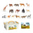 Crofta Realistic Animal Toy Cognitive Learning Toy for Party Favors School Projects Animals