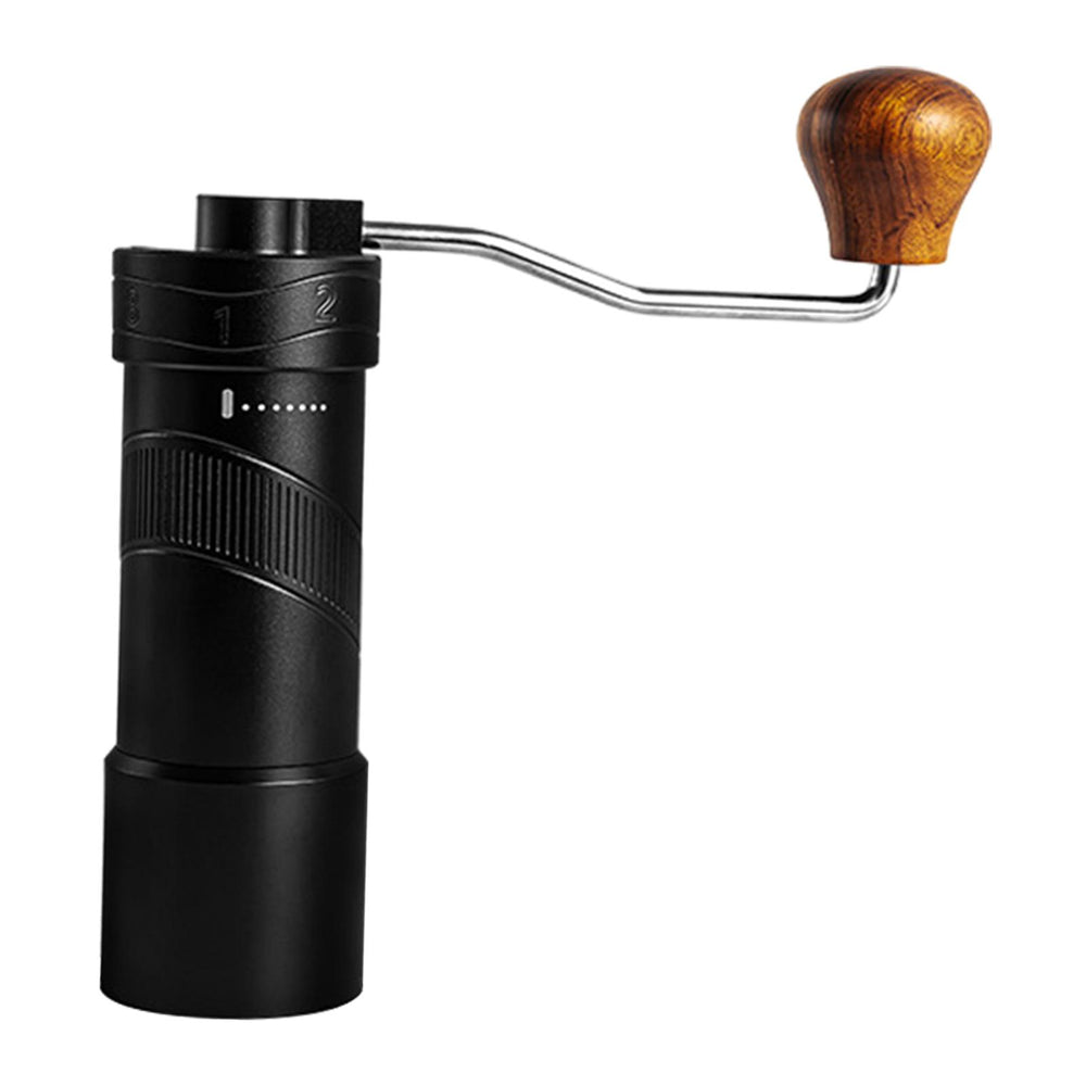 Handheld Coffee Grinder Espresso Coffee Hand Grinder for Office Cafe Camping Black