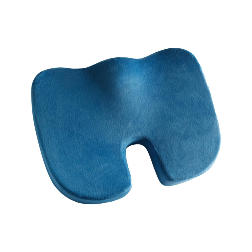 Crofta Travel Seat Cushion Hip Support Butt Pillow for Office Stadium Postnatal Blue