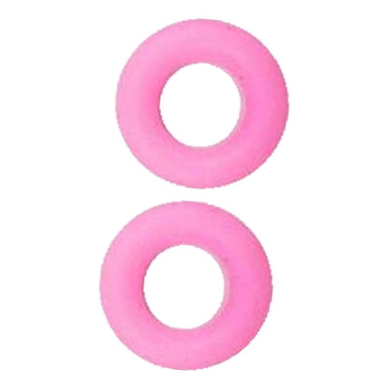 Crofta 2 Pieces Glasses Ear Grips Round Ear Clips for Eyewear Children Adults Pink