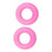 Crofta 2 Pieces Glasses Ear Grips Round Ear Clips for Eyewear Children Adults Pink