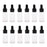 12 Pieces Empty Essential Oil Bottles Liquid Aromatherapy Dropper Clear 10ML