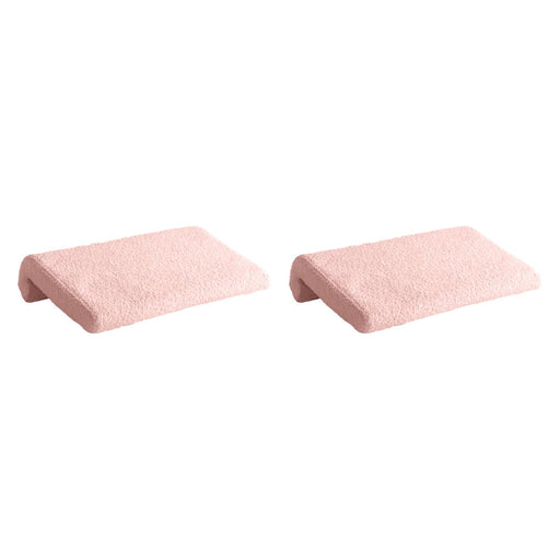 2x Bed Headboard Pillow Hanging Soft Backrest Pillow for Sitting in Bed Dorm Pink