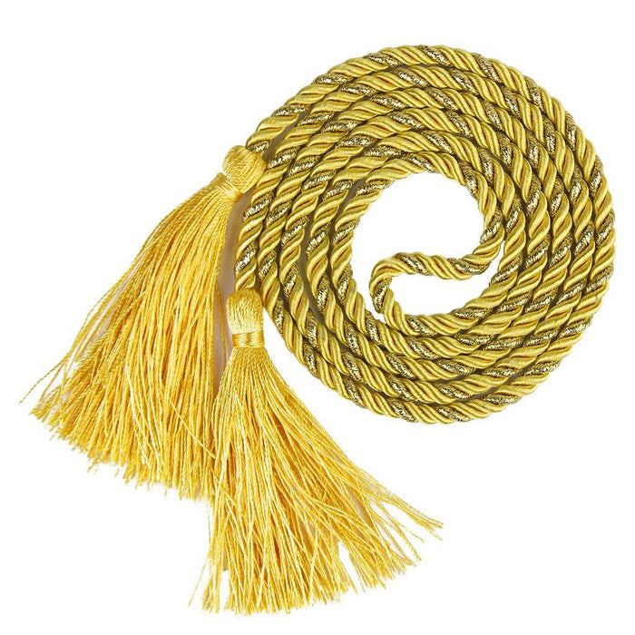 Crofta 1 Pair Tassel Rope Curtain Tiebacks Tie Backs Living Bed Room Yellow + Golden